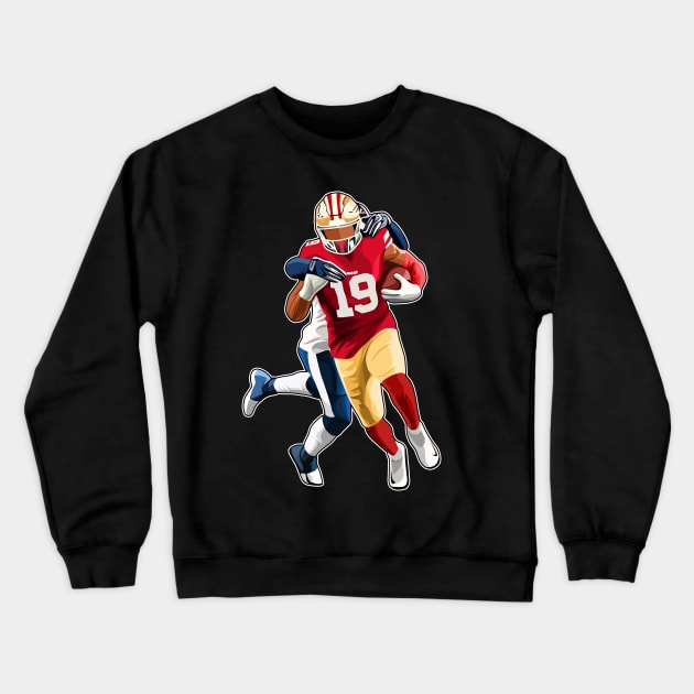 Deebo Samuel #19 No One Can Stop Crewneck Sweatshirt by GuardWall17